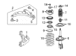 Buick LaCrosse Shock Absorber Diagram - 89060254