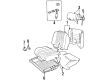 Chevy Lumina Seat Cushion Diagram - 12454131