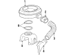 Cadillac Seville Air Filter Diagram - 6424140