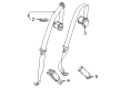 Cadillac OPTIQ Seat Belt Diagram - 85742964