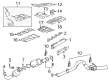 Chevy Silverado 3500 HD Exhaust Manifold Diagram - 12637647
