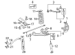 Chevy Silverado 1500 Sway Bar Link Diagram - 10385580
