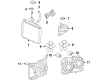 Saturn Vue Water Pump Diagram - 55352002