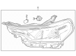 Chevy Colorado Headlight Diagram - 87818229