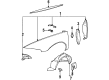 Buick Riviera Fender Diagram - 25644703