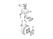 Cadillac DeVille Brake Booster Diagram - 18042542