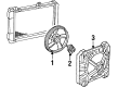 Buick Cooling Fan Bracket Diagram - 22054240