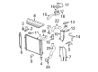 Chevy HHR Air Deflector Diagram - 15817968