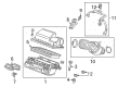 Cadillac CT6 Air Filter Box Diagram - 84009416