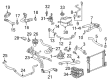 Chevy Traverse Limited Water Hose Diagram - 11611503