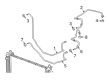 GMC Acadia Oil Cooler Hose Diagram - 23277641