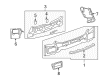Chevy Captiva Sport Floor Pan Diagram - 25897226