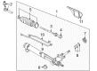 Saturn Power Steering Hose Diagram - 88963469