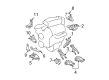 Buick Engine Mount Torque Strut Diagram - 15250907