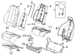 Cadillac OPTIQ Seat Covers Diagram - 85796797