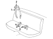 Chevy Lumina Seat Belt Diagram - 12396346
