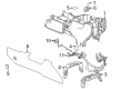 Chevy Silverado 2500 HD Center Console Diagram - 85636138