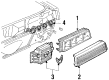 Pontiac Firebird Tail Light Diagram - 16504277