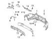 Chevy Aveo5 Air Deflector Diagram - 96820334