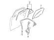Cadillac STS Window Regulator Diagram - 25999741