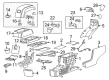 Saturn Outlook Center Console Latch Diagram - 25988072