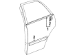 Chevy Prizm Door Seal Diagram - 94858545