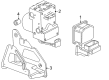 Hummer ABS Pump And Motor Assembly Diagram - 19416846