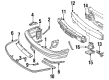 Chevy Air Deflector Diagram - 10213952