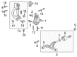 Cadillac OPTIQ Brake Caliper Repair Kit Diagram - 11611085