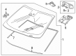 Buick Envista Windshield Diagram - 42904550