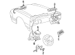 Cadillac DeVille Air Bag Control Module Diagram - 12227510