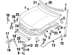 Cadillac Hood Diagram - 90563773