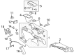 Chevy Trailblazer Air Duct Diagram - 15179545