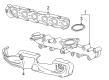Chevy Suburban Exhaust Flange Gasket Diagram - 55507833