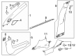 Buick Envista Door Moldings Diagram - 42755637