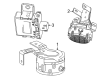 Cadillac OPTIQ Car Speakers Diagram - 86547729