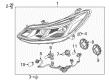 Chevy Cruze Headlight Diagram - 42680784