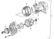 Chevy Metro Alternator Pulley Diagram - 96069103