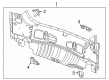 Buick Envista Floor Pan Diagram - 60008682