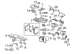 Chevy Silverado 1500 HD Classic A/C Condenser Fan Diagram - 89023346