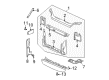 Chevy Venture Air Deflector Diagram - 10323078