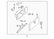 Pontiac Montana Dash Panel Vent Portion Covers Diagram - 25789446