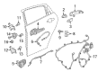 Chevy Impala Exterior Door Handle Diagram - 13521809