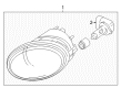 Pontiac GTO Relay Diagram - 92051068