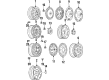 Buick Skylark Wheel Cover Diagram - 22553040