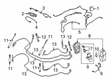 Buick Cascada Convertible Top Motor Diagram - 13429350