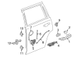 Chevy Suburban Exterior Door Handle Diagram - 13528123