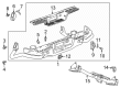 Chevy Colorado Bumper Diagram - 84393538