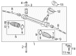 Chevy Steering Column Seal Diagram - 42519762