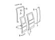 Chevy P30 Door Seal Diagram - 23345375